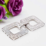 Square Clasp Hook for Jewelry DIY Necklace Beads Nature Woman