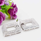 Square Clasp Hook for Jewelry DIY Necklace Beads Nature Woman