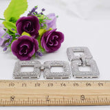 Square Clasp Hook for Jewelry DIY Necklace Beads Nature Woman