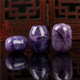 One Piece Charoite Egg Purple Loose Beads for DIY Jewelry Making