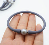 Natural 10-11mm Freshwater Pearl Bracelet 7.5inch