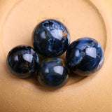 Round Pietersite Loose Beads for Jewelry Making Necklace