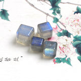Tanzanite/Labradorite Square Loose Beads for DIY Jewelry Making