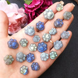 Labradorite Cat Foot Loose Beads 13-14mm for Jewelry Necklace