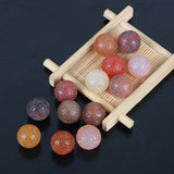 Red Agate Loose Beads 12/14/16mm Round Carved for Jewelry Making