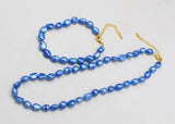 Freshwater Baroque Pearl Set 8-10mm Necklace Bracelet