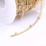 10m Stainless Steel Necklace Chains for DIY Jewelry Making