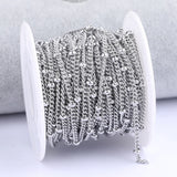 10m Stainless Steel Necklace Chains for DIY Jewelry Making
