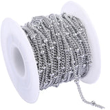 10m Stainless Steel Necklace Chains for DIY Jewelry Making