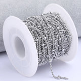 10m Stainless Steel Necklace Chains for DIY Jewelry Making