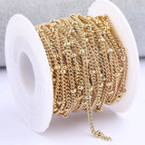 10m Stainless Steel Necklace Chains for DIY Jewelry Making