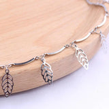 2m SS Feather Rosary Chains DIY Necklace Bracelets Making