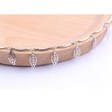 2m SS Feather Rosary Chains DIY Necklace Bracelets Making