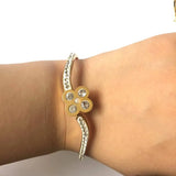 Women's Round Zircon Jewelry Set for Party