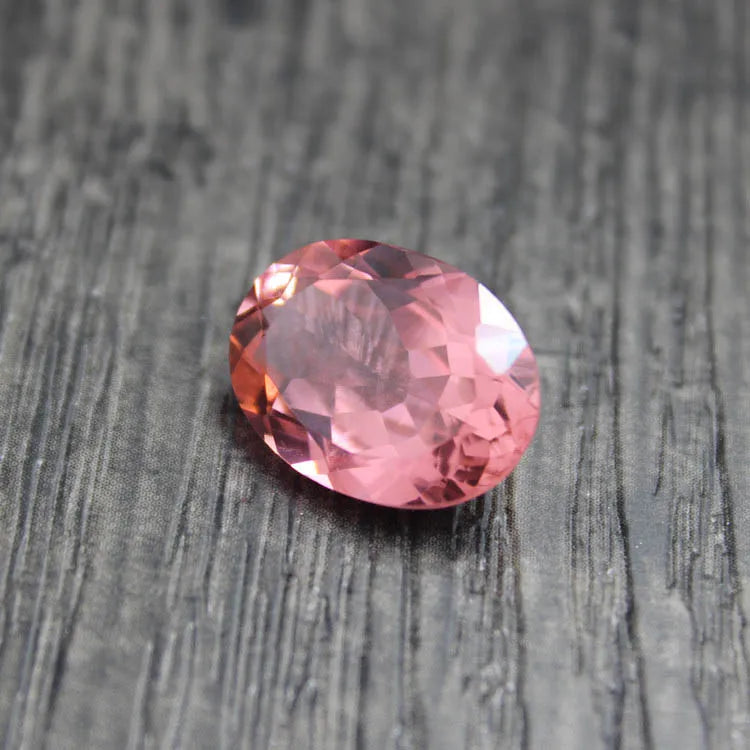 Pink Morganite Oval Gemstone Beads for Jewelry Making DIY