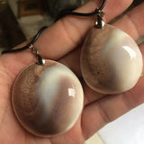 Oval Shell Pendant for Women - Fine Jewelry