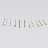 36pcs 925 Sterling Silver 1.5mm Ball Nose Pin Bone Nostril Stud Piercing