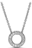S925 Snake Bone Chain Hollow Love Clavicle Necklace
