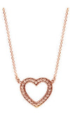 S925 Snake Bone Chain Hollow Love Clavicle Necklace