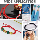 0.5mm 0.8mm Nylon Cord for Bracelets DIY Tassels Jewelry Craft Braided Rope