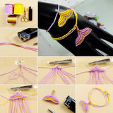 0.5mm 0.8mm Nylon Cord for Bracelets DIY Tassels Jewelry Craft Braided Rope
