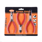 Jewelry Pliers Set DIY Jewelry Tools Kit Wire Cutter Round Nose Plier