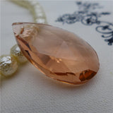 Angel's Tears Crystal Bead Chandelier Pendant Earring Necklace DIY Accessory