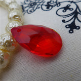 Angel's Tears Crystal Bead Chandelier Pendant Earring Necklace DIY Accessory