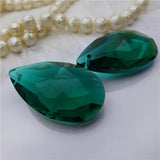 Crystal Water Drop Bead Pendant 16/22/28/38 mm DIY Necklace Earring