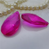 Crystal Water Drop Bead Pendant 16/22/28/38 mm DIY Necklace Earring