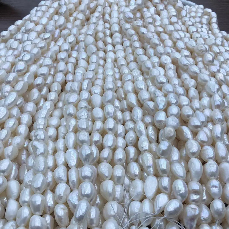 Freshwater Pearl Beads 11-12mm Baroque Shape High Luster