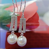 Sterling Silver Wedding Earring for Women Bohemia Silver Earrings