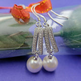 Sterling Silver Wedding Earring for Women Bohemia Silver Earrings