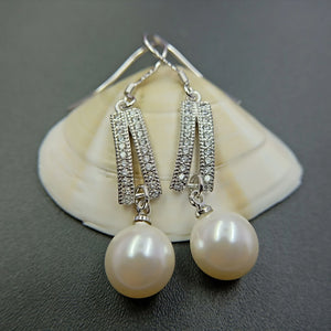 Sterling Silver Wedding Earring for Women Bohemia Silver Earrings