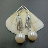 Sterling Silver Wedding Earring for Women Bohemia Silver Earrings