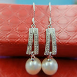 Sterling Silver Wedding Earring for Women Bohemia Silver Earrings