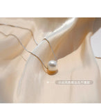 Sterling Silver 925 Pearl Necklace for Women