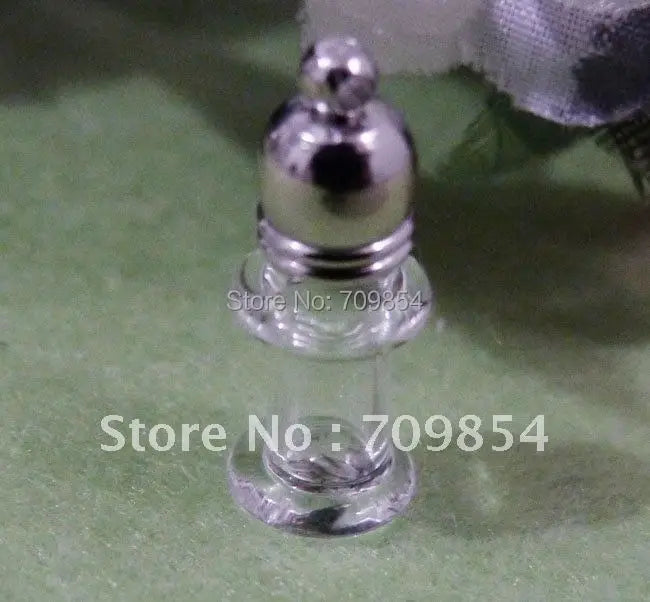 DIY Clear Rice Vial/Wishing Glass Bottle Classic Gift+Round Cap