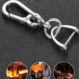 Husband Gift High Car Key Ring Anti-Lost Number Plate Pendant Keychain