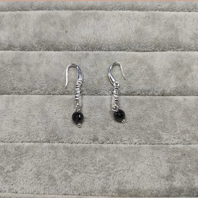 925 Silver Pearls Dangle Earrings for Women