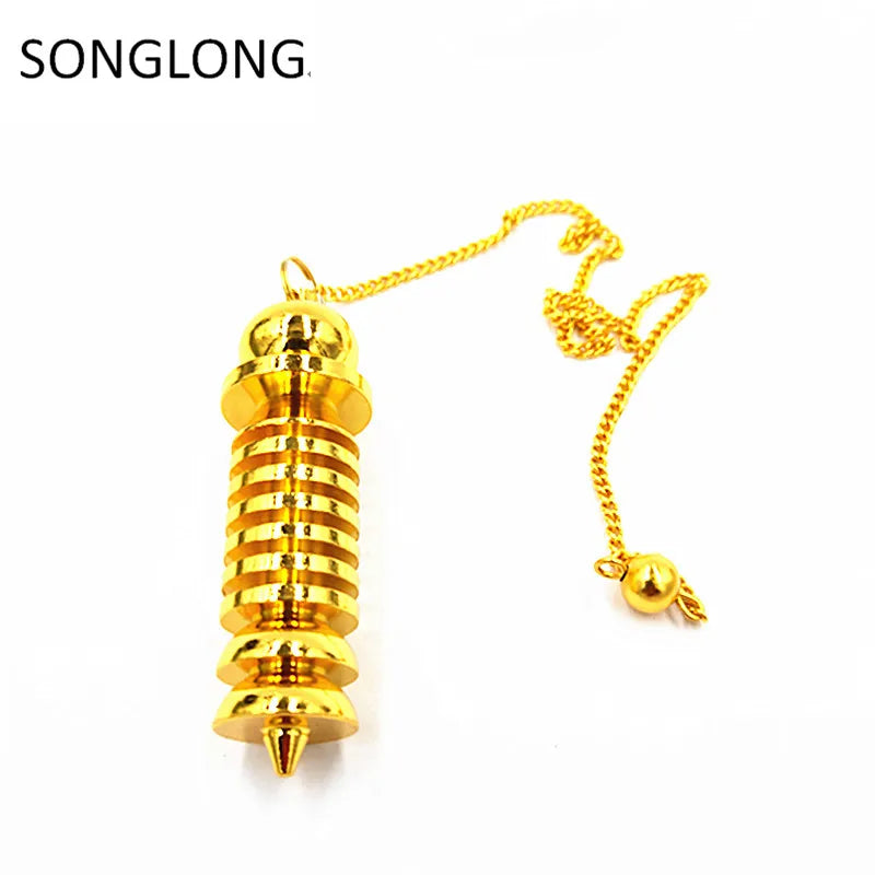 Brass Spirit Pendulum for Lucky Hand Swing Chain Divination