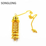 Brass Spirit Pendulum for Lucky Hand Swing Chain Divination