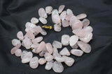 Pink Quartz Baroque Beads 18-Inch Necklace for Women