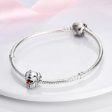 925 Ley Silver Golden Retriever Shape Pendant Charms for Original Bracelet