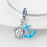 925 Sterling Silver Charms of Ley Bear Bouquet Pendant