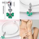 925 Silver Butterfly Enamel Charms for 3mm Bracelet