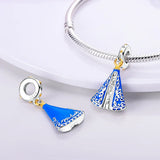925 Sterling Silver Plata Charms Beads Fits Bracelet Women Pendant Jewelry