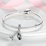 Camera Charm Beads for 925 Silver Bracelets Women DIY Jewelry