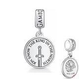 Plata Charms of Ley Fit Pendant Bracelet Silver Pendant DIY Women Jewelry