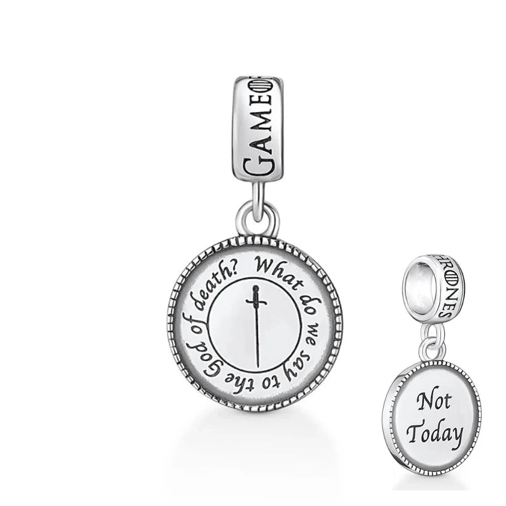 Plata Charms of Ley Fit Pendant Bracelet Silver Pendant DIY Women Jewelry